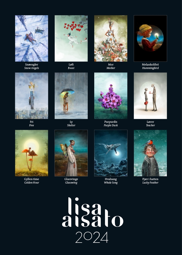 Wall Calendar 2024 [Sold out] Lisa Aisato